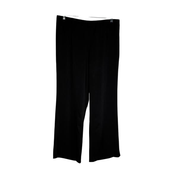 Chico's Wide Leg Side Zip Pants Black 16 New - Picture 5 of 12